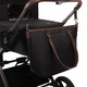 Коляска детская Peppy Monaco thermo 2 в 1 Black (рама Grey Beige)