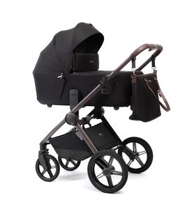 Коляска детская Peppy Monaco thermo 2 в 1 Black (рама Grey Beige)