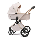 Коляска детская Peppy Monaco Plus 2 в 1 Beige (рама Beige, Aluminum)