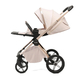 Коляска детская Peppy Monaco Plus 2 в 1 Beige (рама Beige, Aluminum)