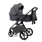 Коляска детская Peppy Monaco Plus 2 в 1 Antrazit (рама Grey)