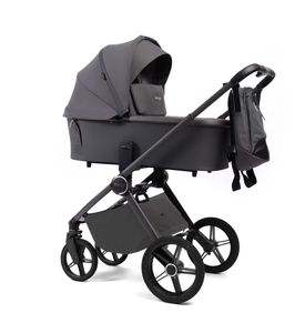 Коляска детская Peppy Monaco Plus 2 в 1 Antrazit (рама Grey)