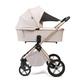 Коляска детская Peppy Monaco Plus 2 в 1 Beige (рама Beige, Aluminum)