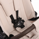Коляска детская Peppy Monaco thermo 2 в 1 Beige (рама Taupe)