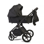 Коляска детская Peppy Monaco Plus 2 в 1 Black (рама Black)
