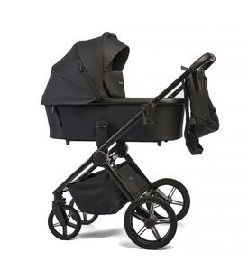 Коляска детская Peppy Monaco Plus 2 в 1 Black (рама Black)