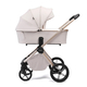 Коляска детская Peppy Monaco Plus 2 в 1 Beige (рама Beige, Aluminum)
