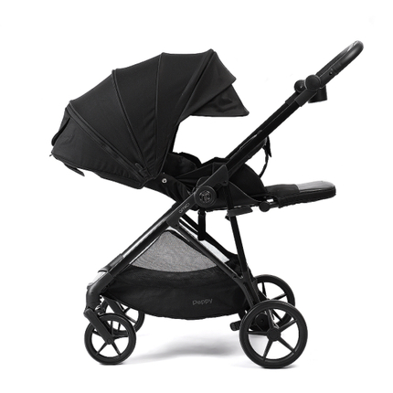 Прогулочная коляска Peppy Amici Black (рама Black)