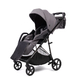 Прогулочная коляска Peppy Amici Grey (рама Black Chrome)