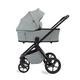 Коляска детская Peppy Monaco Plus 2 в 1 Mint (рама Black)