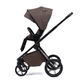 Коляска детская Peppy Monaco Plus 2 в 1 Brownie (рама Black)