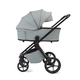 Коляска детская Peppy Monaco Plus 2 в 1 Mint (рама Black)