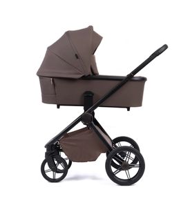 Коляска детская Peppy Monaco Plus 2 в 1 Brownie (рама Black)