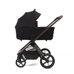 Коляска детская Peppy Soho 2 в 1 Black (рама Chocolate)