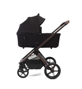 Коляска детская Peppy Soho 2 в 1 Black (рама Chocolate)