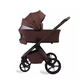 Коляска детская Peppy Monaco Plus 2 в 1 Burgundy (рама Brown)