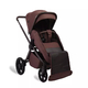 Коляска детская Peppy Monaco Plus 2 в 1 Burgundy (рама Brown)