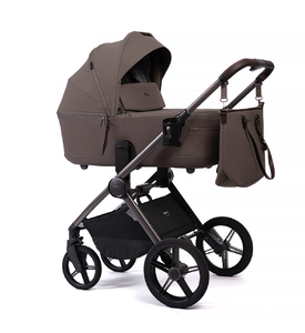 Коляска детская Peppy Monaco thermo 2 в 1 Mocca (рама Taupe)
