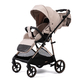 Прогулочная коляска Peppy Amici Beige (рама Gold)