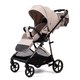Прогулочная коляска Peppy Amici Beige (рама Gold)