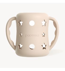 Paomma  Силиконовый чехол для бутылочки 160 ml, Almond milk PSC018