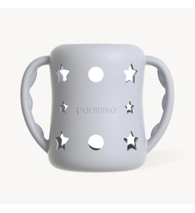 Paomma Силиконовый чехол для бутылочки 160 ml, Light grey  PSC015