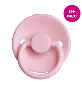 Paomma Пустышка латекс вишня S 0м+, Baby pink