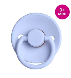 Paomma Пустышка латекс вишня S 0м+, Airy blue