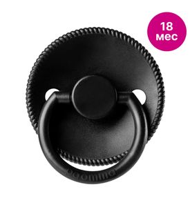 Paomma Пустышка латекс вишня L 18м+, Black