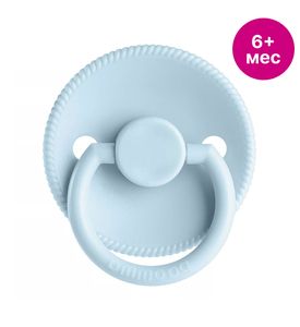 Paomma Пустышка латекс вишня М 6м+, Baby blue