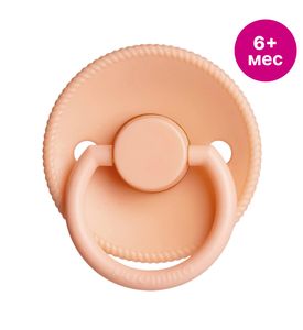 Paomma Пустышка латекс вишня М 6м+, Peach