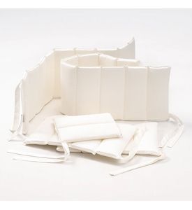 Perina фенс-бортик для детской кроватки "Sateen Collection" (Айвори) ФБ-1.03.01