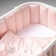 Perina фенс-бортик для детской кроватки "Sateen Collection" (Розовый) ФБ-1.03.07