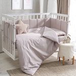 Perina Комплект наволочка + пододеяльник  "Teddy Sateen Collection" (серый)