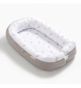 Perina Бортик "Кокон-гнездышко Soft Cotton " (Серый) Perina Бортик "Кокон-гнездышко Soft Cotton " (Серый)
