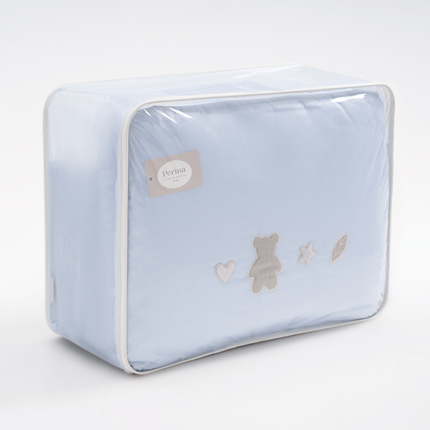 Perina комплект постельных принадлежностей "Teddy Sateen Collection" (Голубой) ТДСК6-01.10 Perina комплект постельных принадлежностей "Teddy Sateen Collection" (Голубой) ТДСК6-01.10