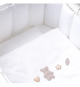 Perina комплект постельных принадлежностей "Teddy Sateen Collection" (Белый) КПП6.1-TSC.03