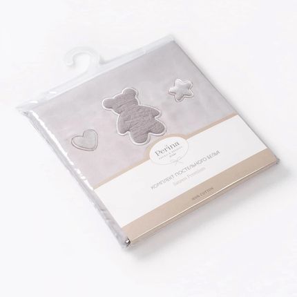 Perina Комплект постельного белья  Тедди (Серый)