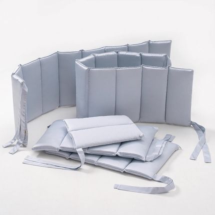 Perina фенс-бортик для детской кроватки "Sateen Collection" (Голубой) ФБ-1.03.10