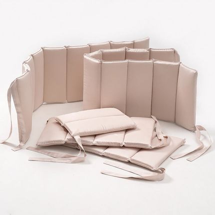 Perina фенс-бортик для детской кроватки "Sateen Collection" (Бежевый) ФБ-1.03.04