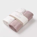 Perina Комплект пелёнок детских (2 шт) Лето розовое/Мокко 