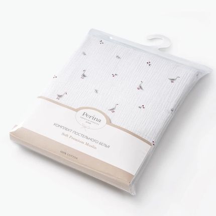 Perina Комплект постельного белья  Гуси/Шалфей