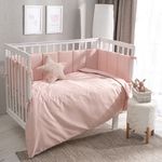 Perina Комплект наволочка + пододеяльник "Teddy Sateen Collection" (розовый)