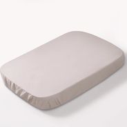 Perina Простыня на резинке детская Semi-oval (Жемчужно-серый) ПР-С.100.70.21