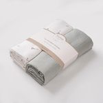 Perina Комплект пелёнок детских (2 шт) Гуси/Шалфей КМП.2-10-1.22х2.8