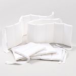 Perina фенс-бортик для детской кроватки "Sateen Collection" (Белый) ФБ-1.03.03
