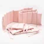 Perina фенс-бортик для детской кроватки "Sateen Collection" (Розовый) ФБ-1.03.07