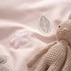 Perina Комплект наволочка + пододеяльник "Teddy Sateen Collection" (розовый)