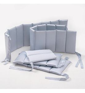 Perina фенс-бортик для детской кроватки "Sateen Collection" (Голубой) ФБ-1.03.10