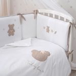 Perina Комплект наволочка + пододеяльник "Teddy love" (Песочный)
